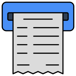 Bank Slip  Icon