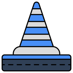 Construction Cone  Icon