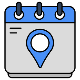 Calendar Location  Icon