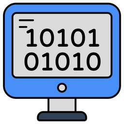 Binary Code  Icon