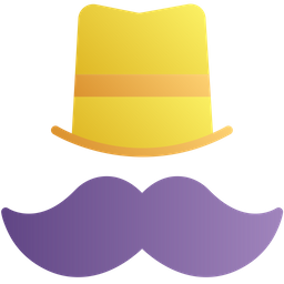 Hat Moustache  Icon