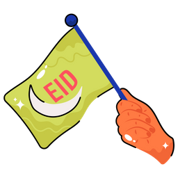 Eid Flag  Icon