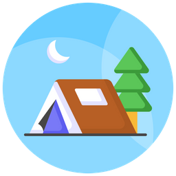 Camping tent  Icon