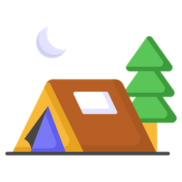 Camping tent  Icon