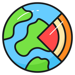 Earth layers  Icon