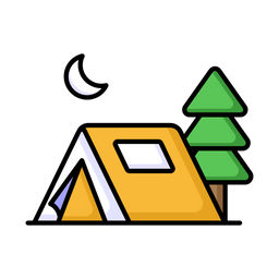 Camping tent  Icon