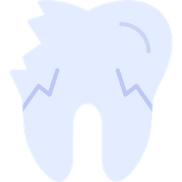 Broken tooth  Icon