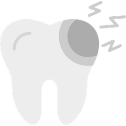 Broken tooth  Icon