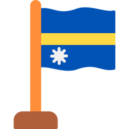 Nauru District Nru Icon
