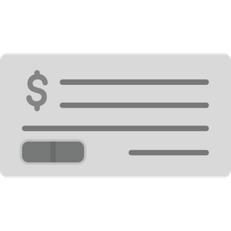 Cheque  Icon