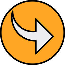 Curve Arrow  Icon