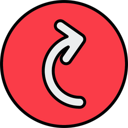 Curve Arrow  Icon