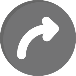 Curve Arrow  Icon