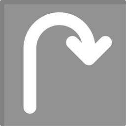 Curve Arrow  Icon