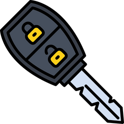 Car Key  Icon