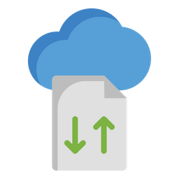 Transferencia de datos  Icono