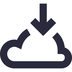 Cloud Download  Icon