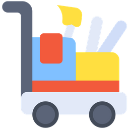 Cleaning Cart  Icon