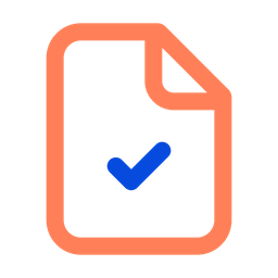 Accept Document  Icon