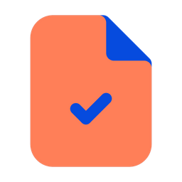 Accept Document  Icon