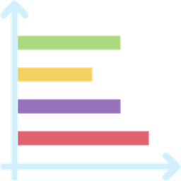 Gráfico de barras  Ícone