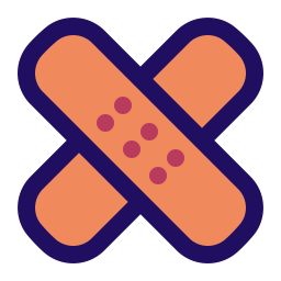 Bandage Aid Care Icon