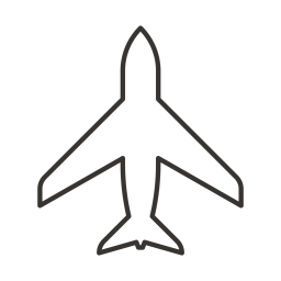 Flugzeug  Symbol