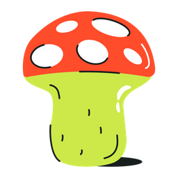 Button Mushroom  Icon