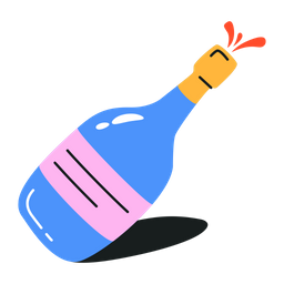 Champagne Bottle  Icon