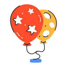 Birthday Balloons  Icon