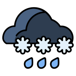 Blizzard rain  Icon