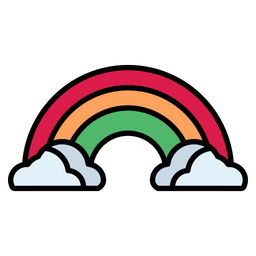 Rainbow  Icon