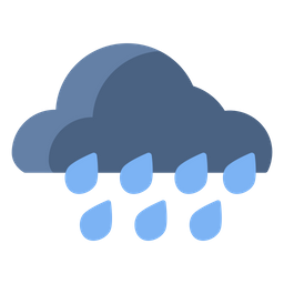 Cloudy and rain  Icon