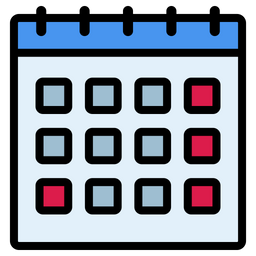 Annual calendar  Icon