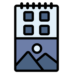 Wall calendar  Icon