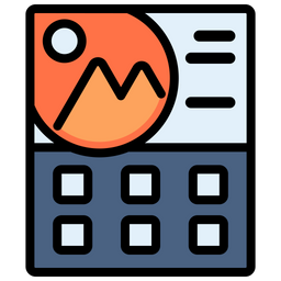 Annual calendar  Icon