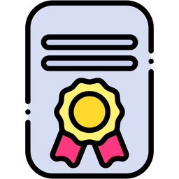 Certification  Icon