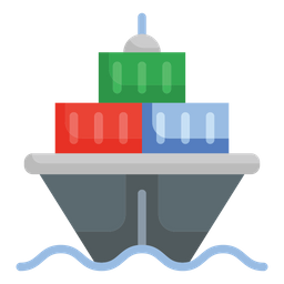 Cargo Ship  Icon