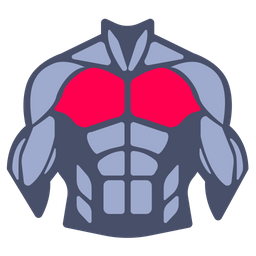 Chest muscle  Icon