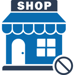 Prohibited shopping  Icon