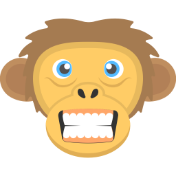 Angry Monkey  Icon