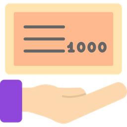 Cheque  Icon