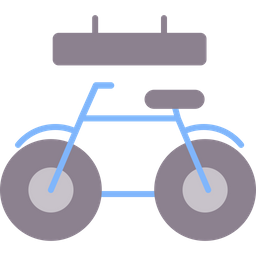 Ciclo de bicicleta  Ícone