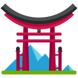 Japanisches tor  Symbol