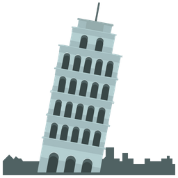 Torre inclinada de Pisa  Icono