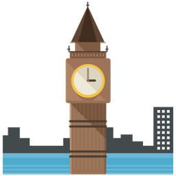 Big Ben Tower  Icon