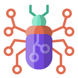 Digital Bug  Icon