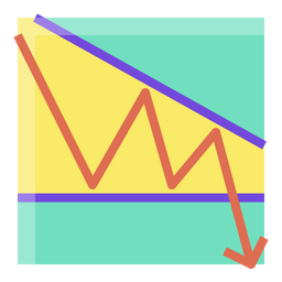 Down Trend  Icon