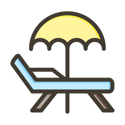 Deck Chair  Icon