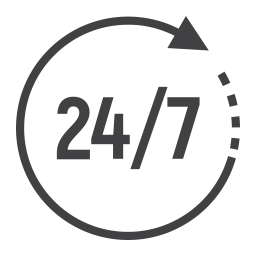 24 hour service  Icon